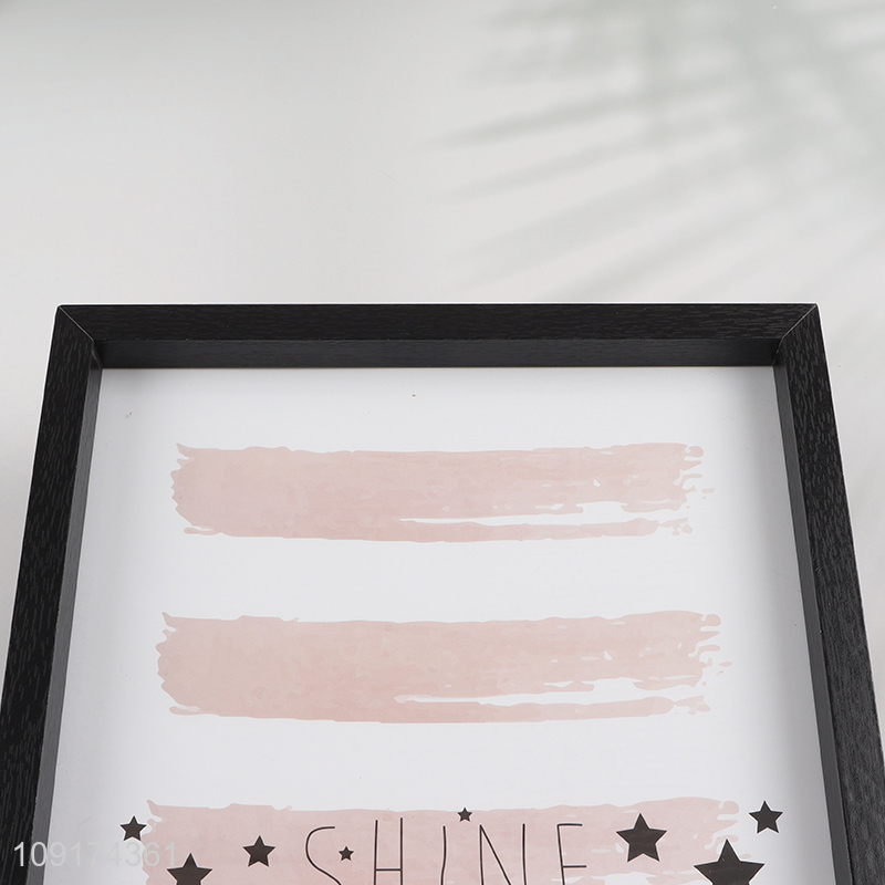 High Quality MDF Wood Picture Frame Custom Photo Frame for Wall Mounting