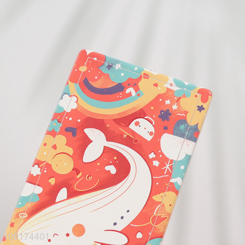 Good Quality ID Card Badge Holder with Key Chain,Spring Rope & Metal Keyring