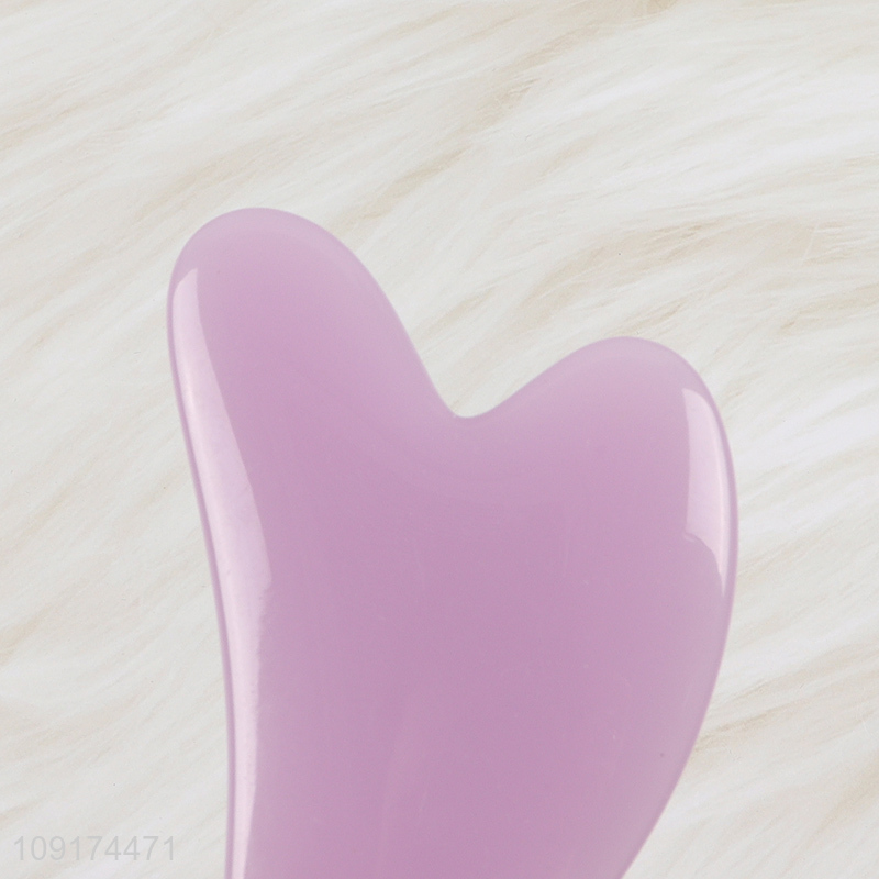 Hot Selling Natural Resin Facial Tools Guasha Tools for Face and Eyes