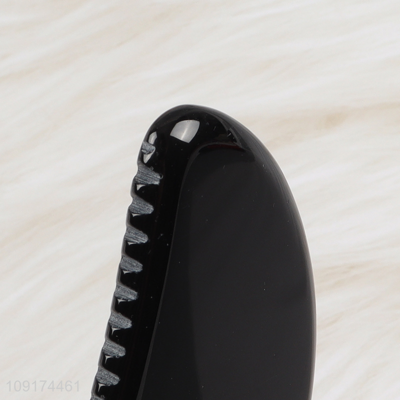 New Arrival Natural Obsidian Guasha Tools Anti-Aging Face Massage Tools