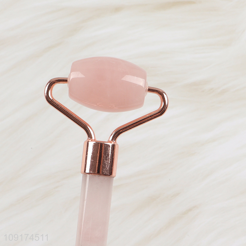 China Imports Natura Rose Quartz Face Roller Massager Jade Roller Massager
