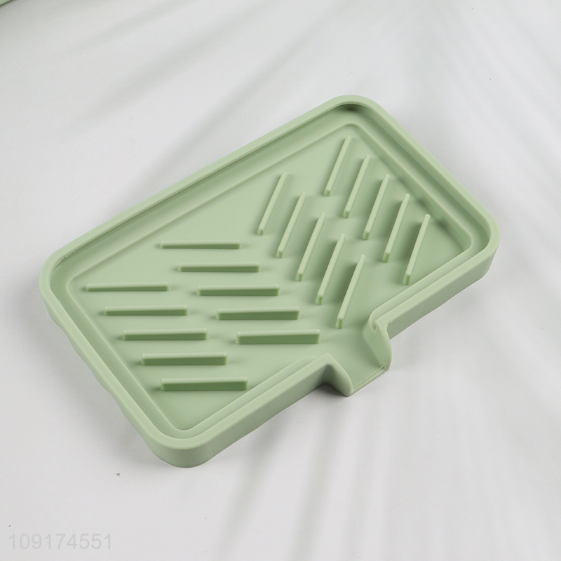 Factory Price Silicone Toothbrush Holder Toothpaste Organizer Soap Dish for Bathroom