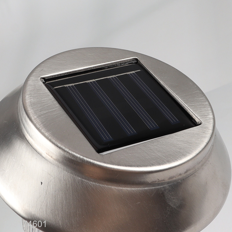 New Arrival LED Solar Powered Lawn Light Outdor Pathway Patio Lamp