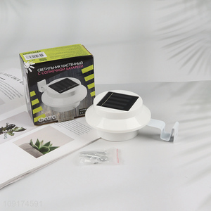 Good Quality LED Solar Powered Fence Light Outdoor Garden Pathway Lamp