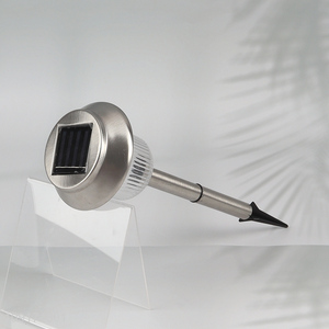 New Arrival LED Solar Powered Lawn Light Outdor Pathway Patio Lamp