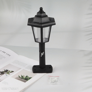 Factory Price Wall Mount Solar Hexagonal Light Lamp Outdoor LED Wall Lamp