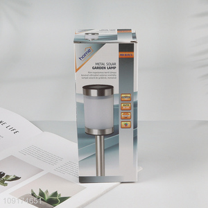 China Imports LED Solar Powered Garden Light Outdor Pathway Lawn Lamp