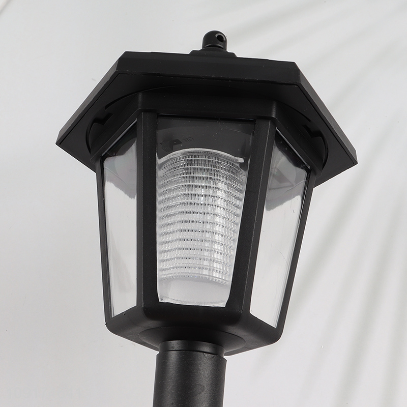 Factory Price Wall Mount Solar Hexagonal Light Lamp Outdoor LED Wall Lamp