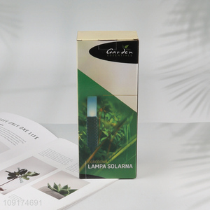 New Arrival Solar LED Rattan Lawn Lamp Outdoor Garden Patio Pathway Lamp