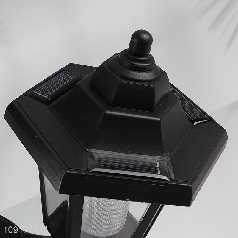 China Imports Dual Head Solar Power Lawn Light Outdoor Garden Pathway Lamp