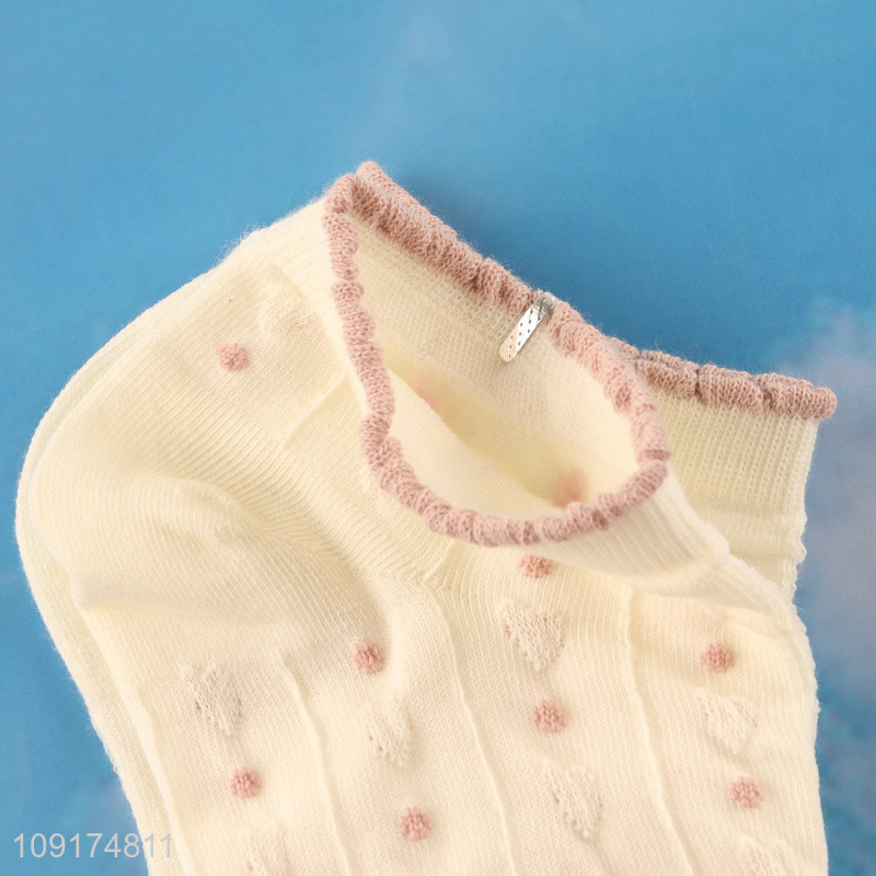 China products fashion breathable women socksankle socks for sale