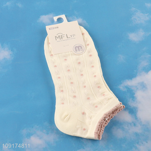 China products fashion breathable women socksankle socks for sale