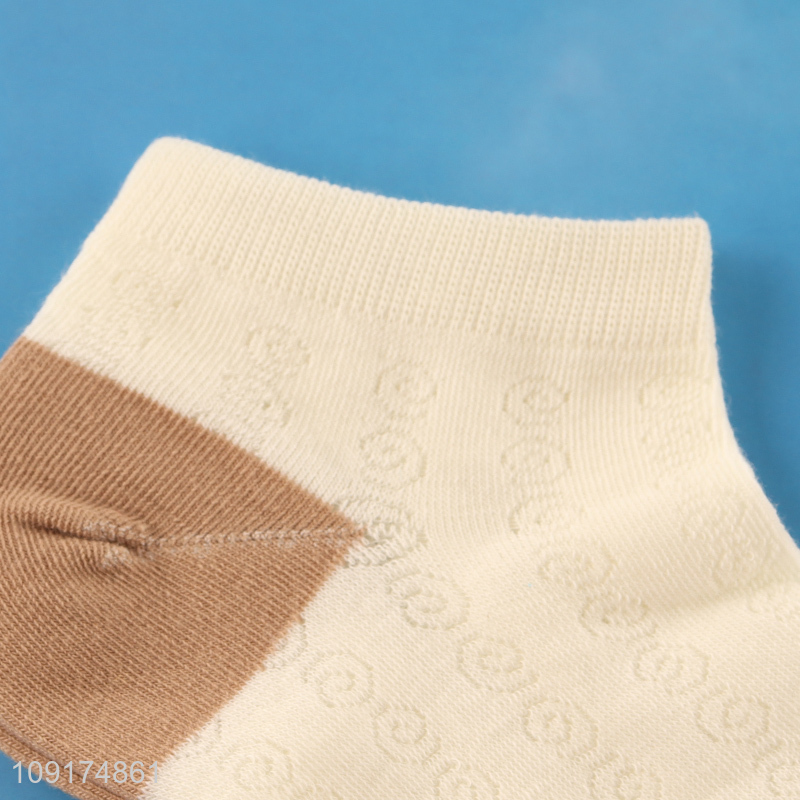 Top selling cotton breathable ankle socks low cut socks for women