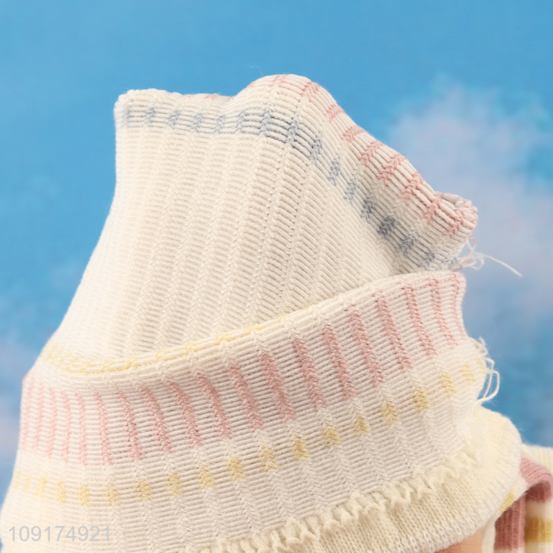 Top quality fashion cotton women casual crew socks