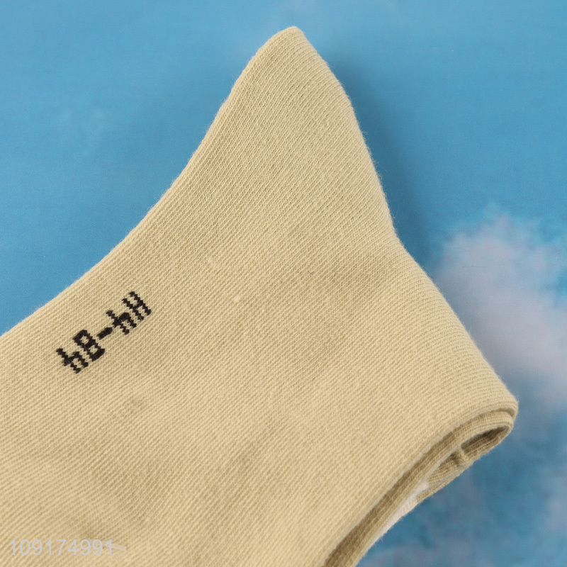 China supplier fashion breathable casual crew socks for women