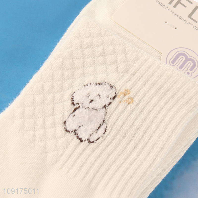 Top products cotton breathable casual crew socks for sale