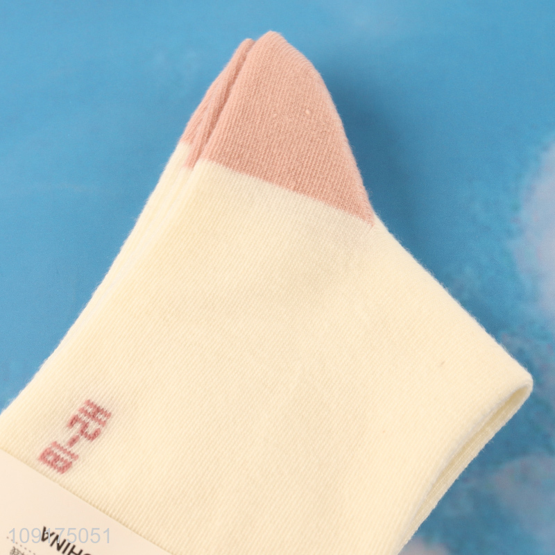 Top products antibiosis deodorization women casual crew socks