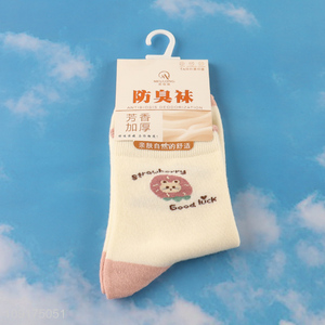 Top products antibiosis deodorization women casual crew socks