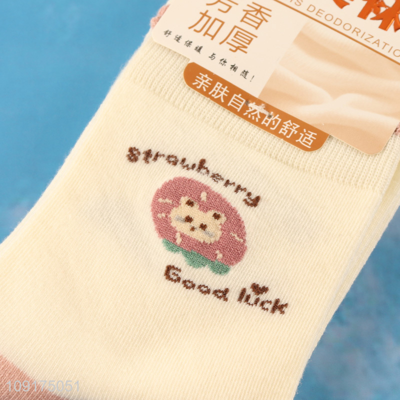 Top products antibiosis deodorization women casual crew socks