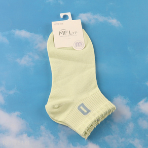 Online wholesale breathable summer ankle socks low cut socks for women