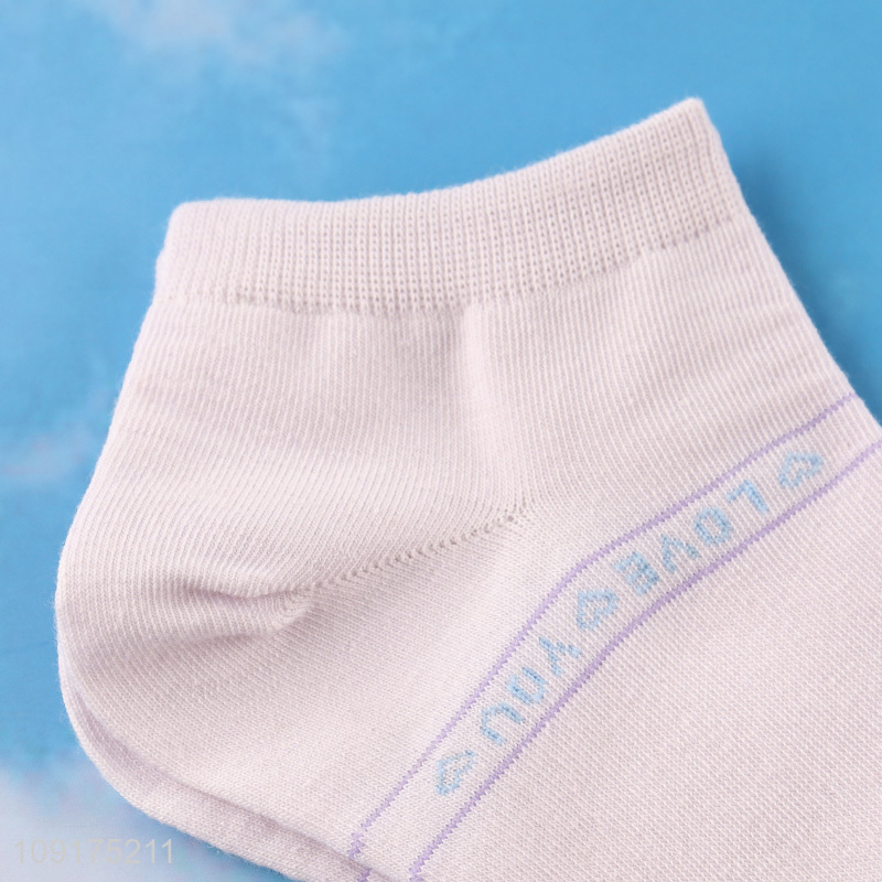 Best price antibiosis deodorization girls cotton socks for sale