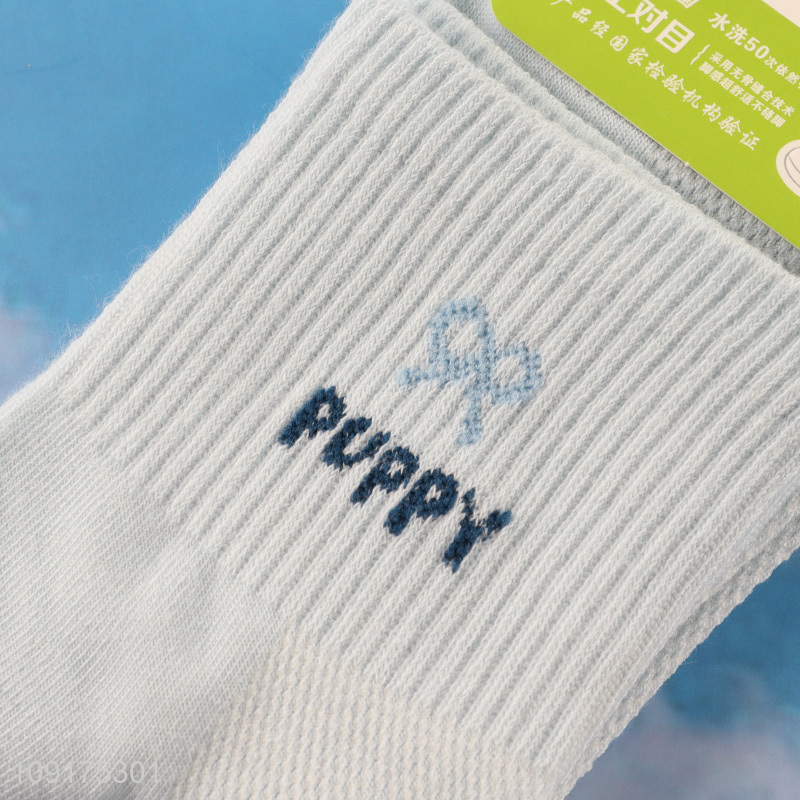 Hot selling breathable antibiosis deodorization sports casual crew socks