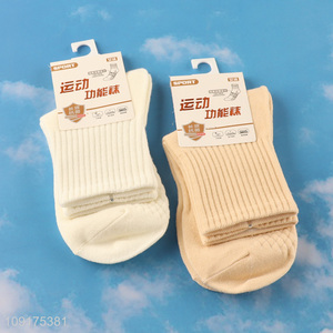 Hot products multicolor sports casual crew socks for women