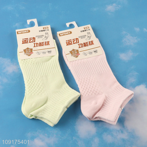 China products breathable sports ankle socks low cut socks for women