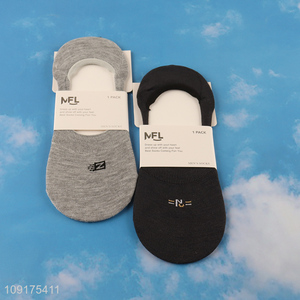 Hot products multicolor summer men cotton socks boat socks