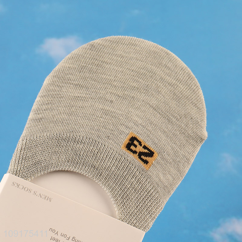 Hot products multicolor summer men cotton socks boat socks