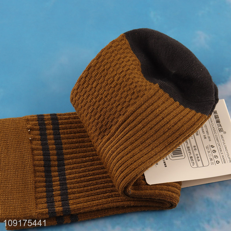 Top products winter breathable men cotton socks crew socks