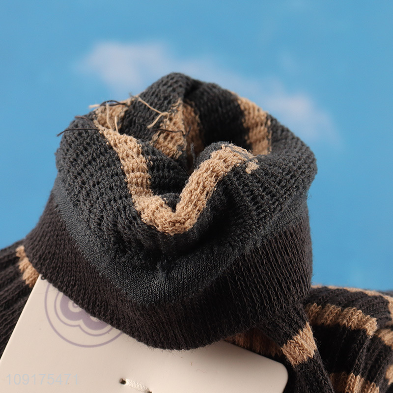 Hot products fashion women striped cotton socks crew socks