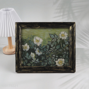 Wholesale Solid Wood Picture Frame Vintage Photo Frame for Tabletop Decor