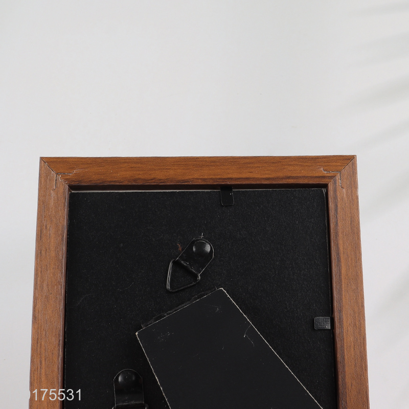 Hot Selling MDF Wood Photo Frame for Wall Mounting or Tabletop Display