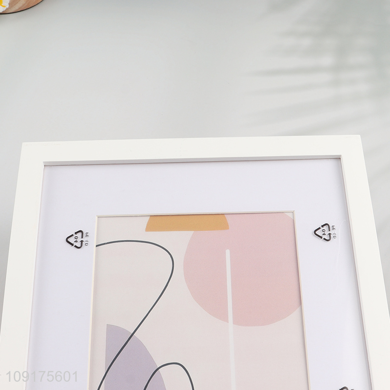 China Imports Solid Wood Photo Frame Decorative Wooden Picture Frame