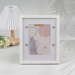 China Imports Solid Wood Photo Frame Decorative Wooden Picture Frame