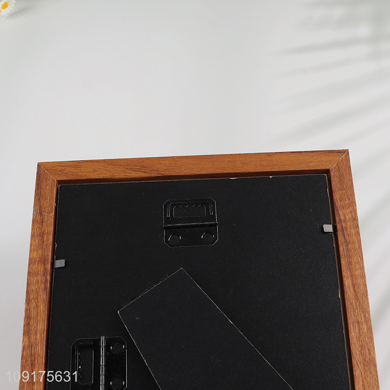 Factory SupplyMDF Wood Photo Frame for Wall Hanging or Tabletop Display