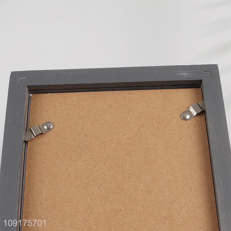 High Quality Hinged Double Picture Frames Custom Solid Wood Photo Frames