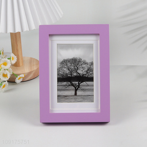 Customized Solid Wood Picture Frame Wooden Photo Frame for Home Decor