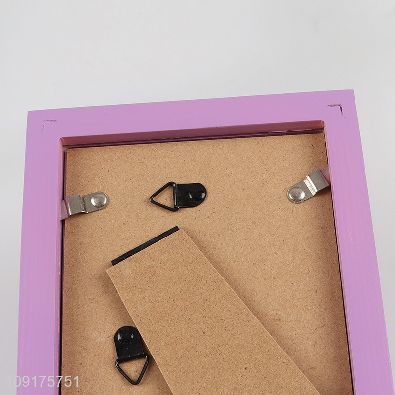 Customized Solid Wood Picture Frame Wooden Photo Frame for Home Decor