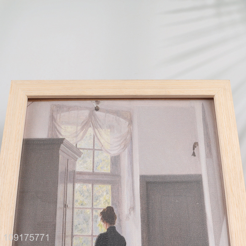 Promotional Solid Wood Picture Frame Wooden Photo Frame for Tabletop Decor