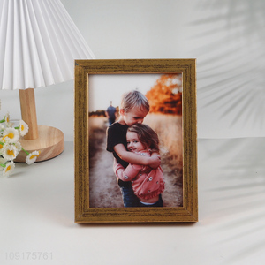 Hot Selling MDF Wood Picture Frame Rustic Photo Frame for Tabletop Decor