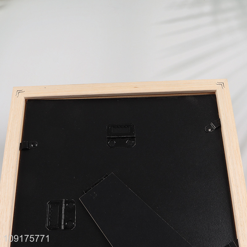 Promotional Solid Wood Picture Frame Wooden Photo Frame for Tabletop Decor