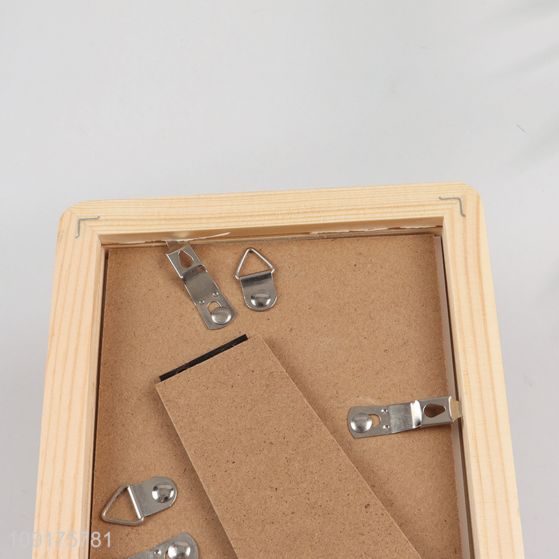 High Quality Rounded Corner Solid Wood Photo Frame Wooden Picture Frame