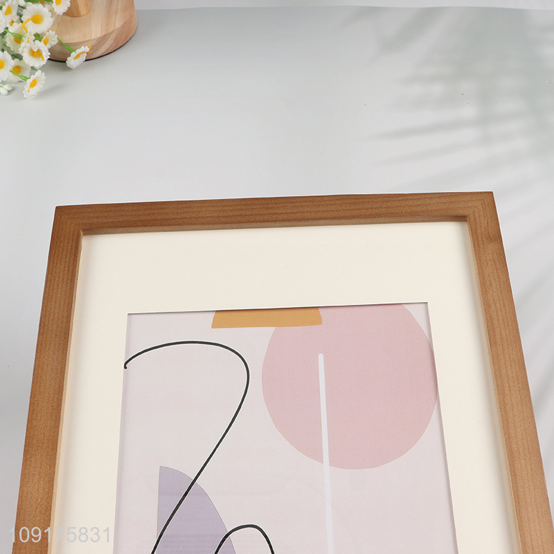 Good Quality Solid Wood Picture Frame Wooden Photo Frame for Home Decor