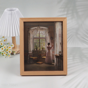 High Quality Custom Size Wooden Picture Frame Solid Wood Photo Frame