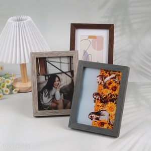 China Imports Solid Wood Photo Frame Wooden Picture Frame Home Ornaments
