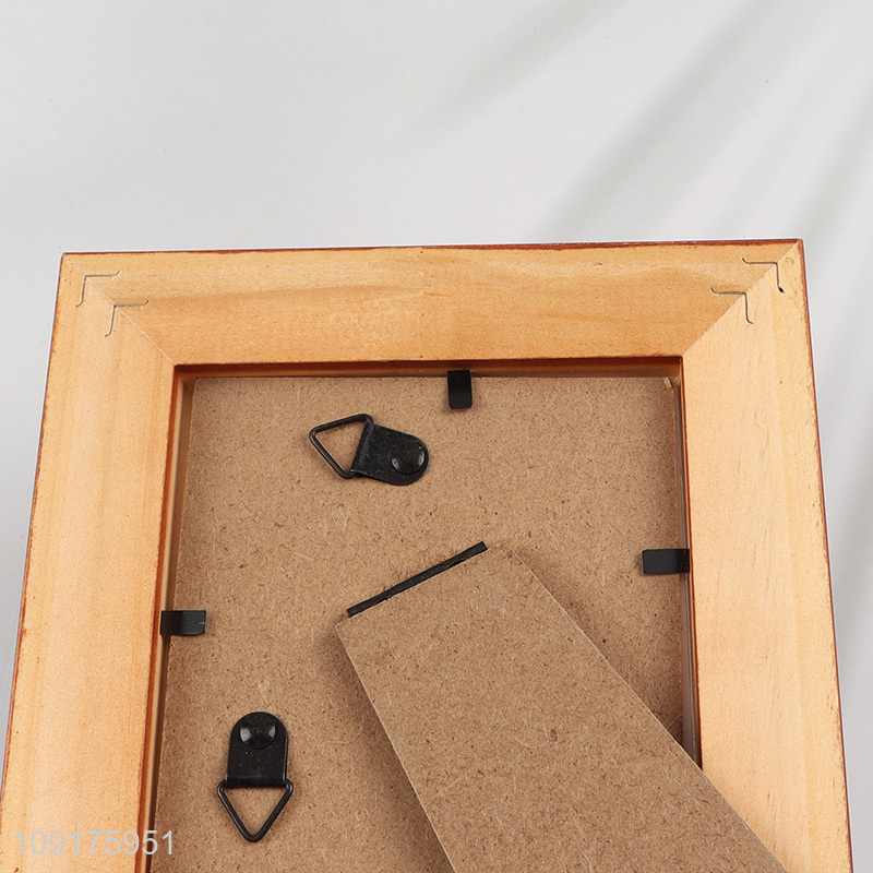 Online Wholesale Solid Wood Picture Frame Natural Wooden Picture Frame