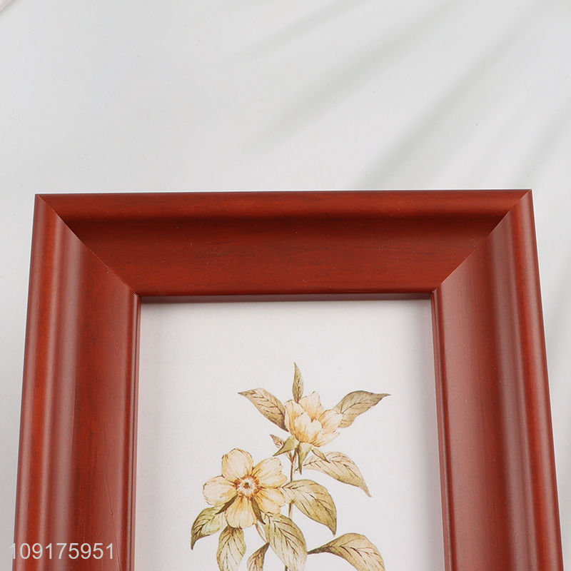 Online Wholesale Solid Wood Picture Frame Natural Wooden Picture Frame