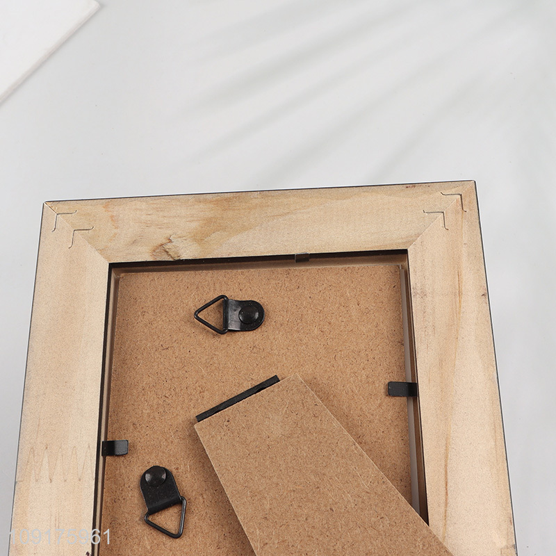 Good Quality Natural Solid Wood Picture Frame for Wall Tabletop Display